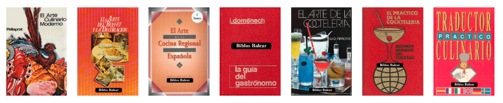 Publicaciones Cooking Books - Sello Editorial DANTE y BIBLOS BALEAR