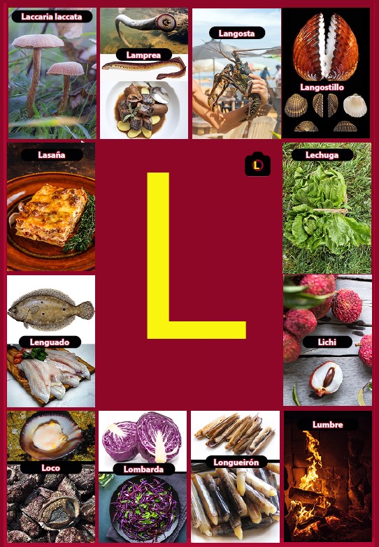 Glosario letra L del libro Gastronomía de la A a la Z - eBook interactivo Cooking Books, Diccionaro culinario y gastronómico