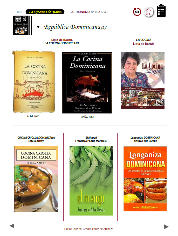 "Las Cocinas de Mamá" Rep. DOMONICANA 2