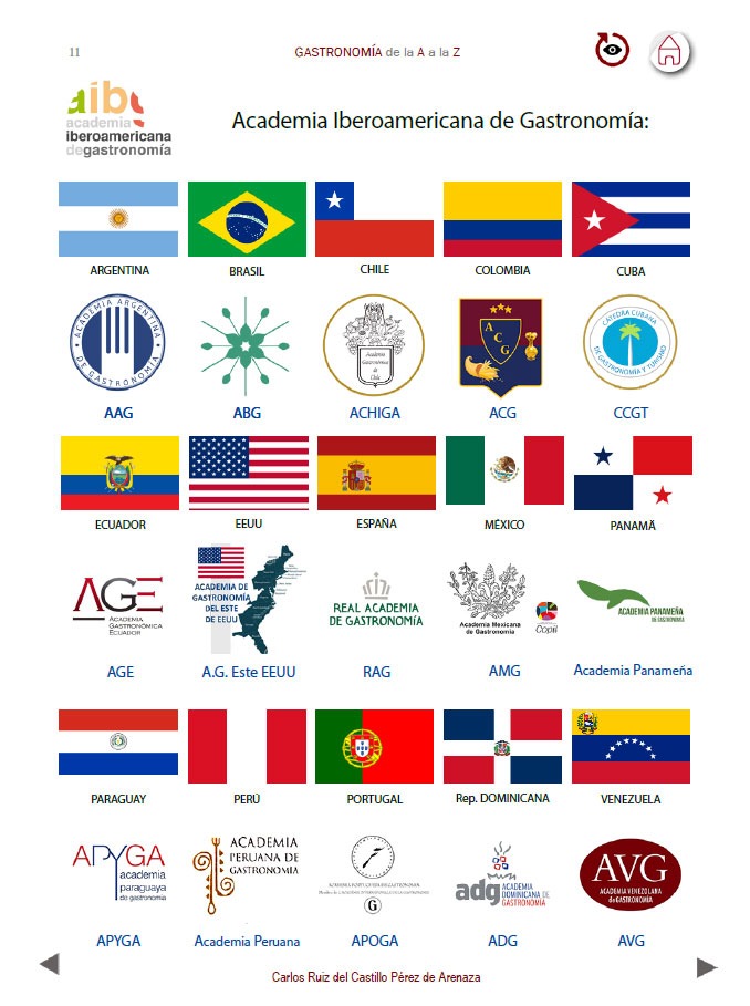 Colaboración AIBG (Academia Iberoamericana de Gastronomía)