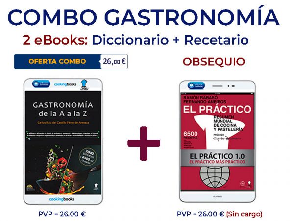 COMBO GASTRONOMÍA: 2 eBooks: Diccionario + Recetario EL PRÁCTICO