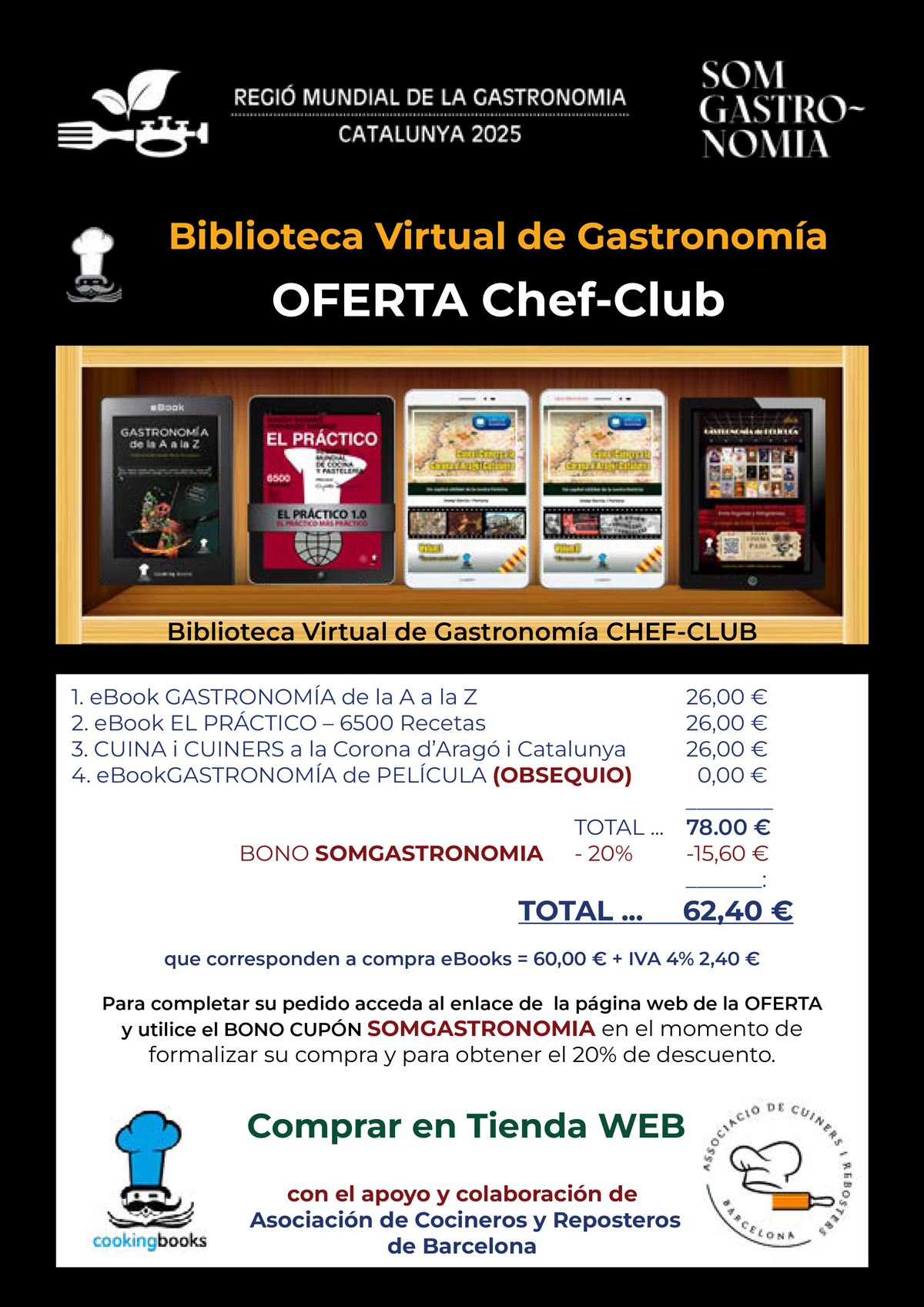 Biblioteca Virtual de Gastronomía Catalana e Internacional - Editorial Cooking Books