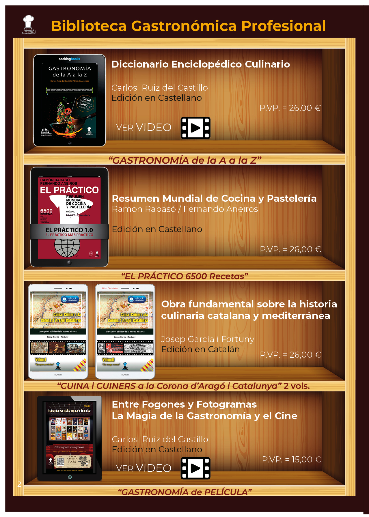 Biblioteca Virtual de Gastronomía Catalana e Internacional - Editorial Cooking Books