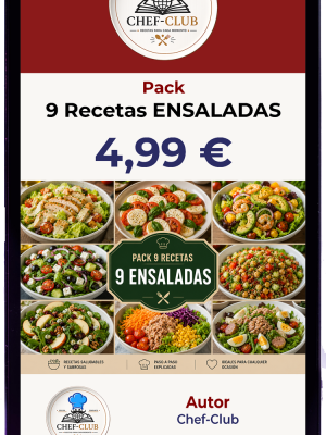 APK Autorecetas - Pack 9 Recetas ENSALADAS