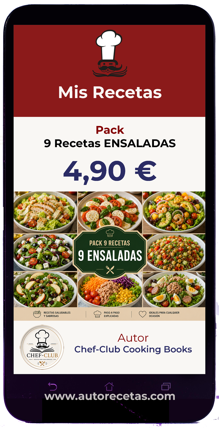 APK - Pack 9 Recetas ENSALADAS