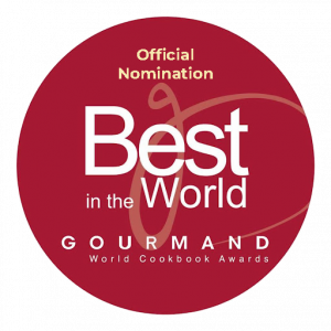 Nominación oficial 32 Gourmand World Cookbook Awards 2026