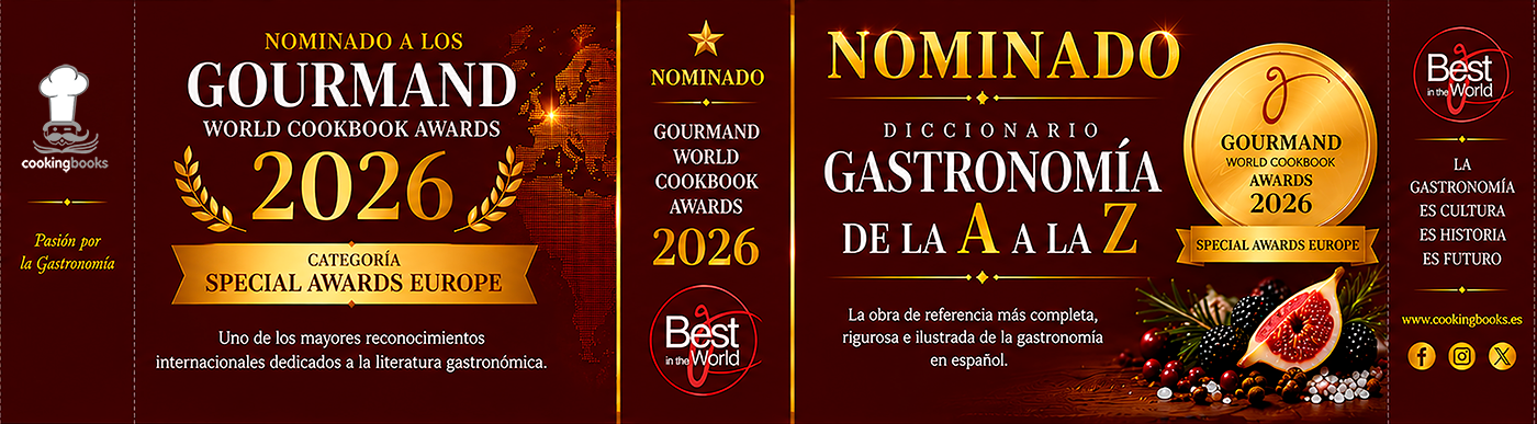Fajita (belly band) PREMIOS GOUrMAND World Cookbook Awards 2026 - Categoría SPECIAL AWARDS EUROPE