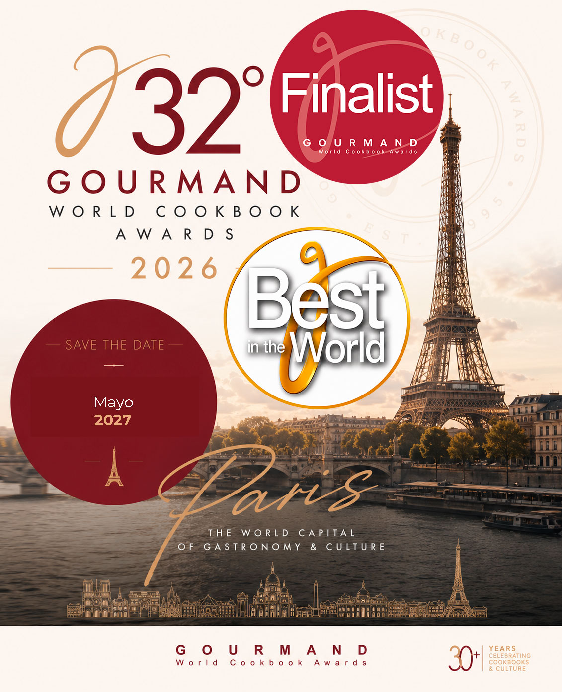 Gastronom?a de la A a la Z - Finalista PREMIOS GOUrMAND World Cookbook Awards 2026 - Categoría SPECIAL AWARDS EUROPE